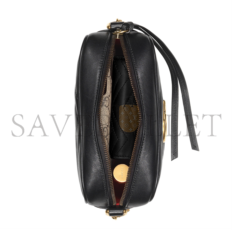 GUCCI GG MARMONT MINI CAMERA BAG 448065 (18*12*6cm)